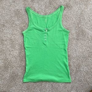 Lime green Gap tank top